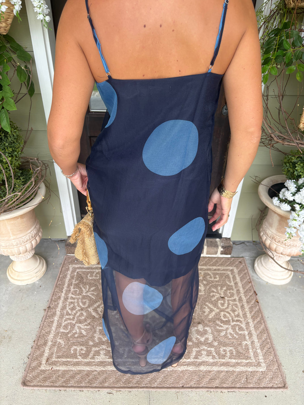Portside Polka Dot Dress