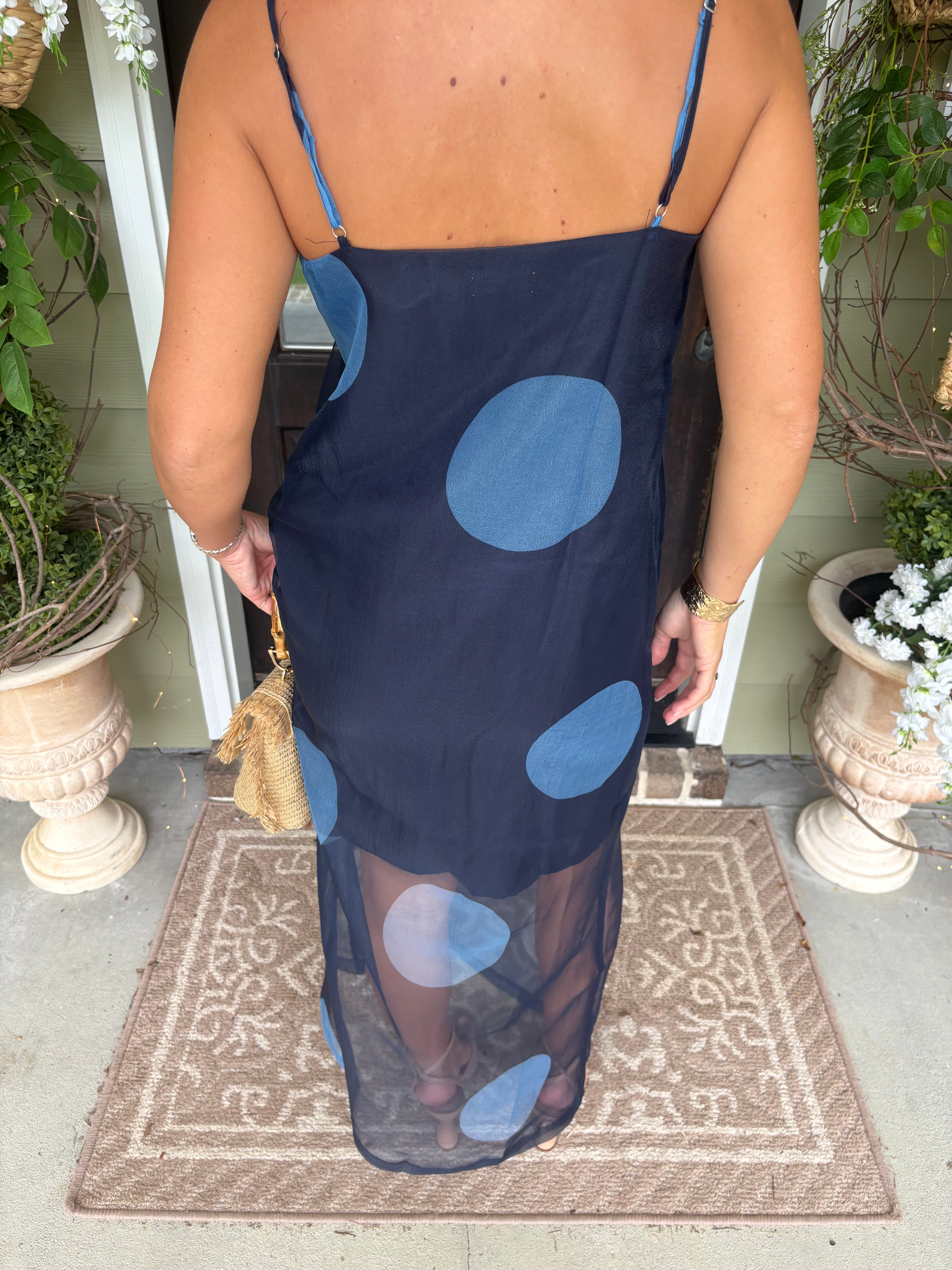 Portside Polka Dot Dress