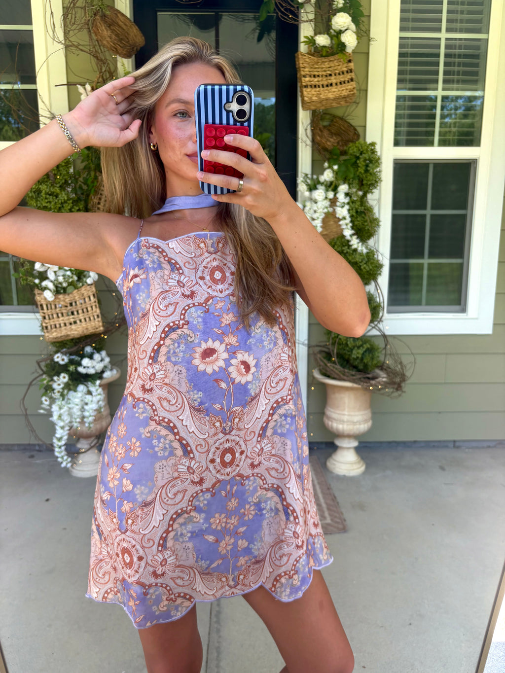 Paisley Lavender Mini