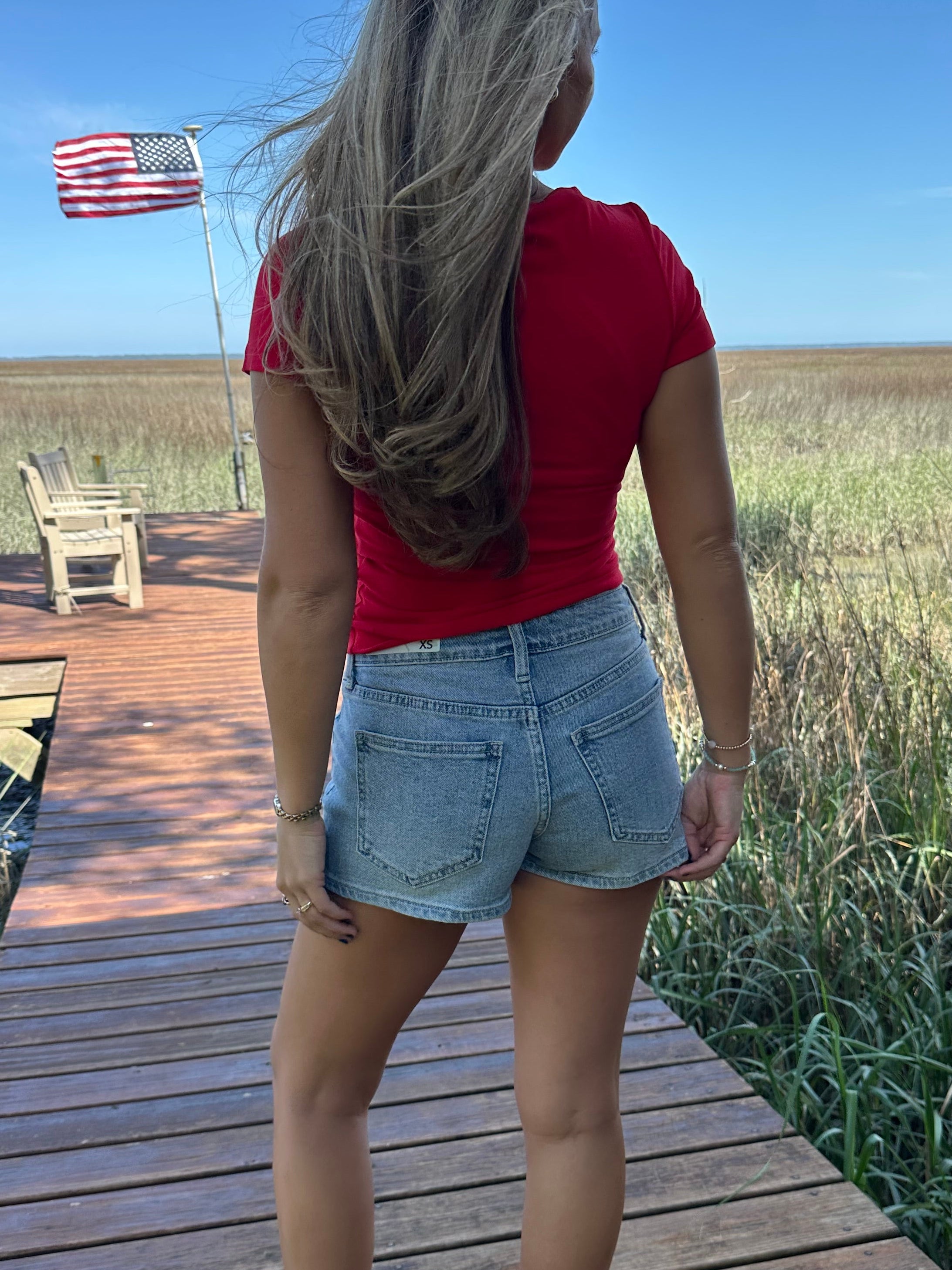 Blue Jean Breeze Shorts