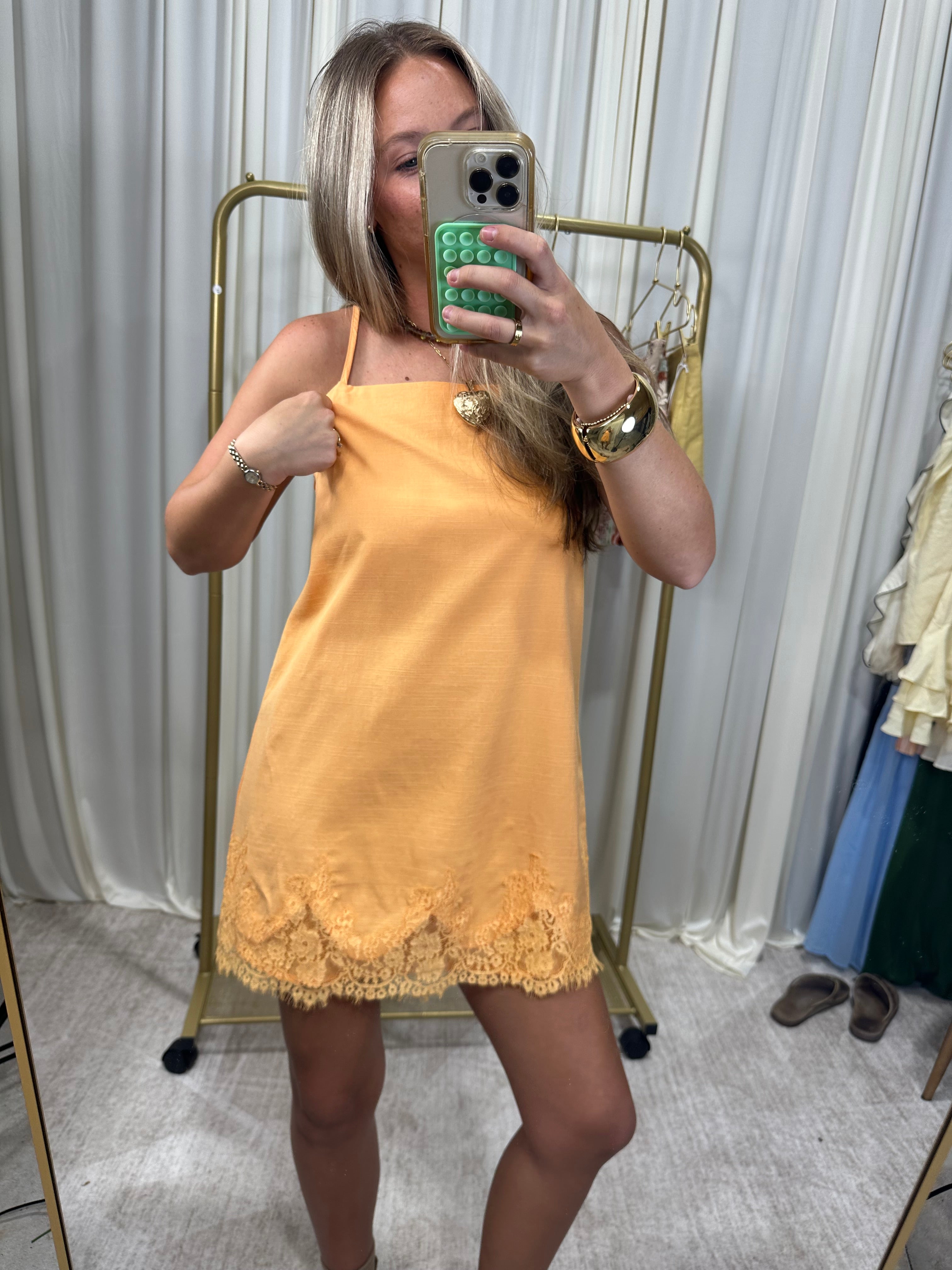 Sunset Spritz Lace Mini