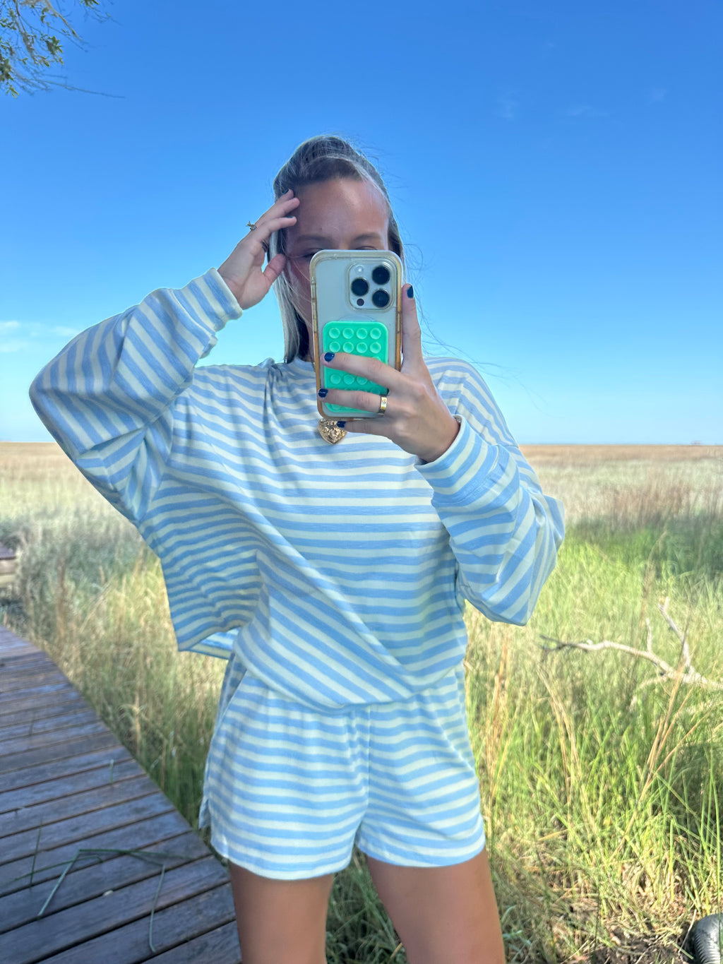 Blue skies shorts