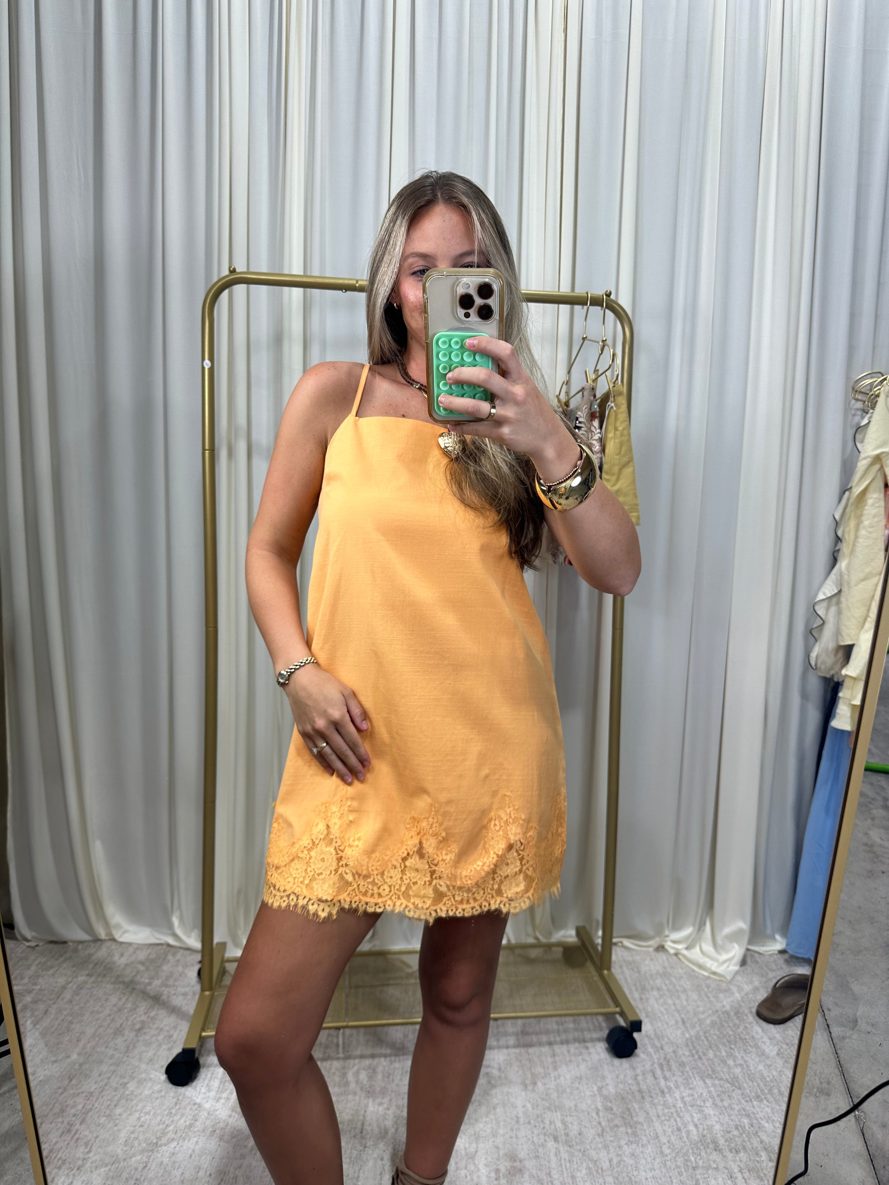 Sunset Spritz Lace Mini