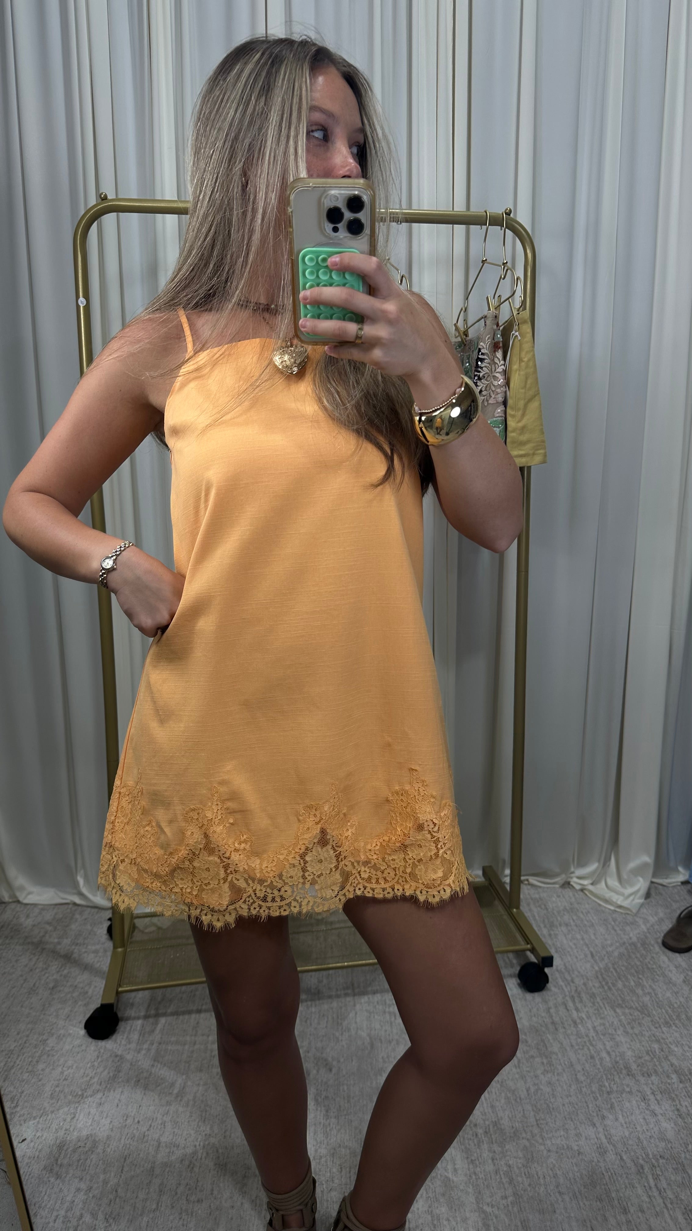 Sunset Spritz Lace Mini