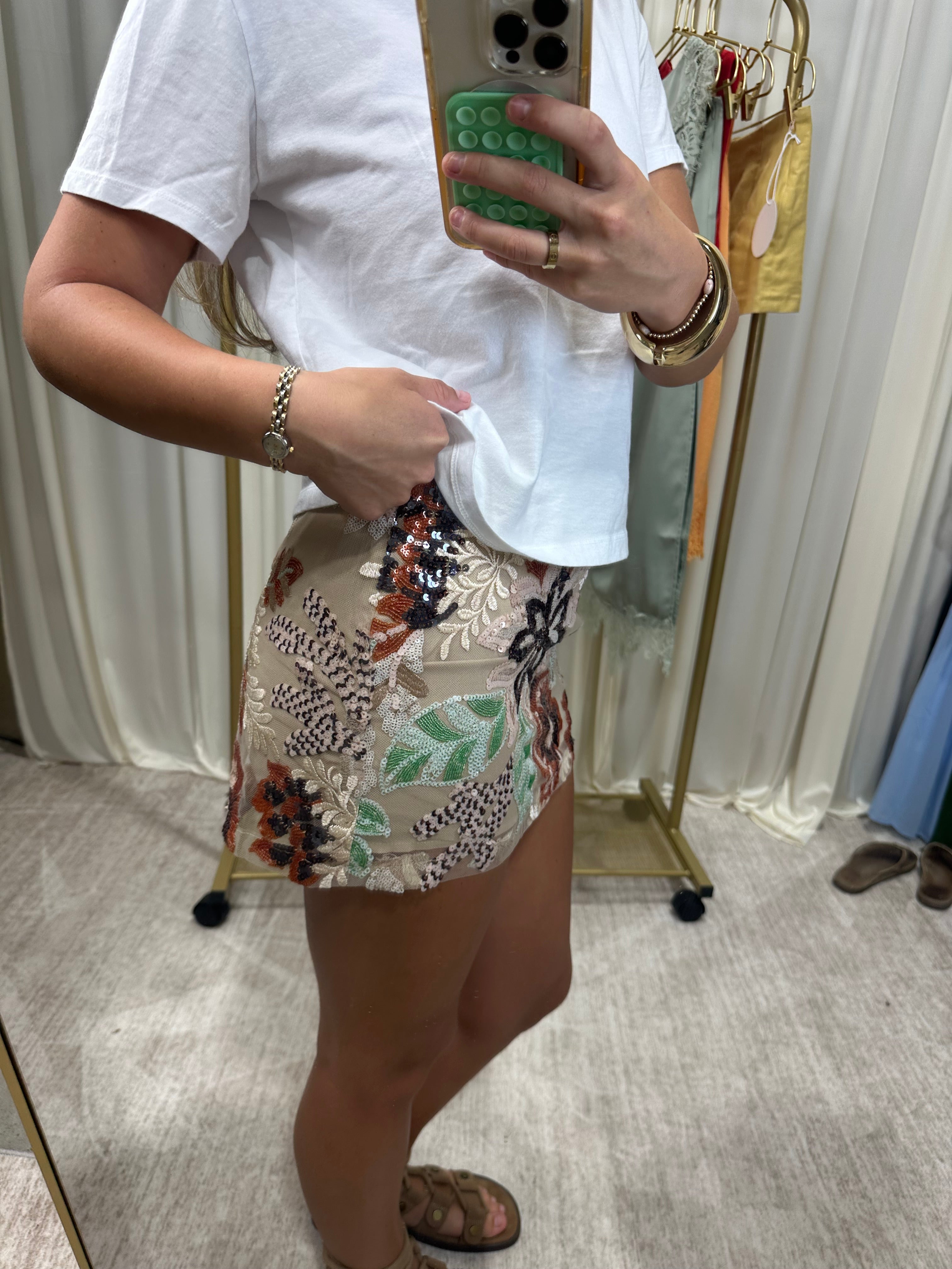 Coastal Cabana Mini skirt