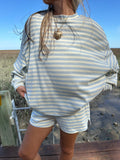 Blue skies long sleeve top