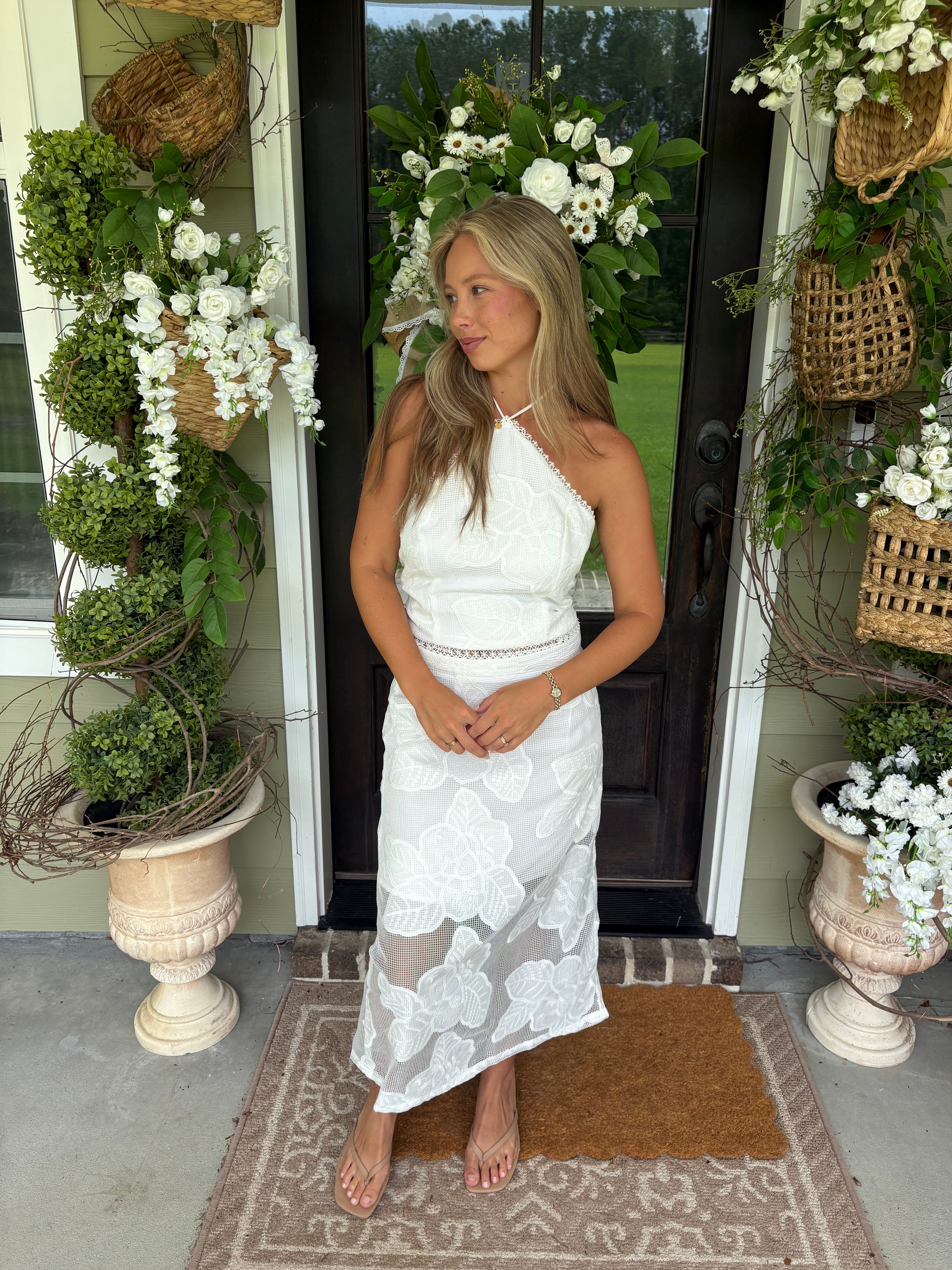Capri Bloom Skirt Set