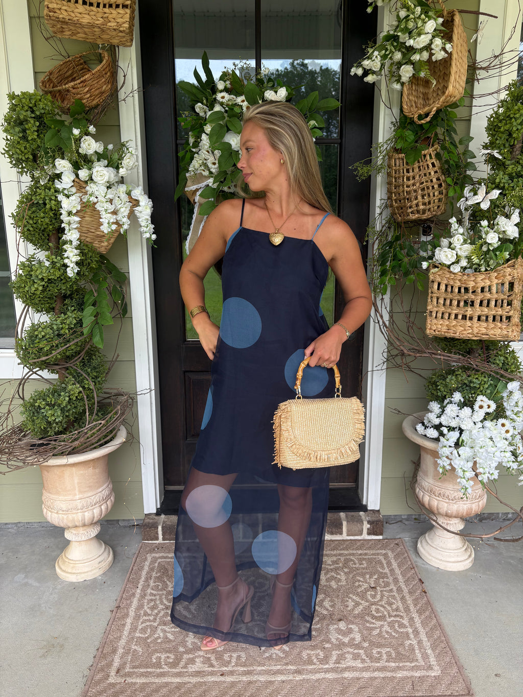 Portside Polka Dot Dress