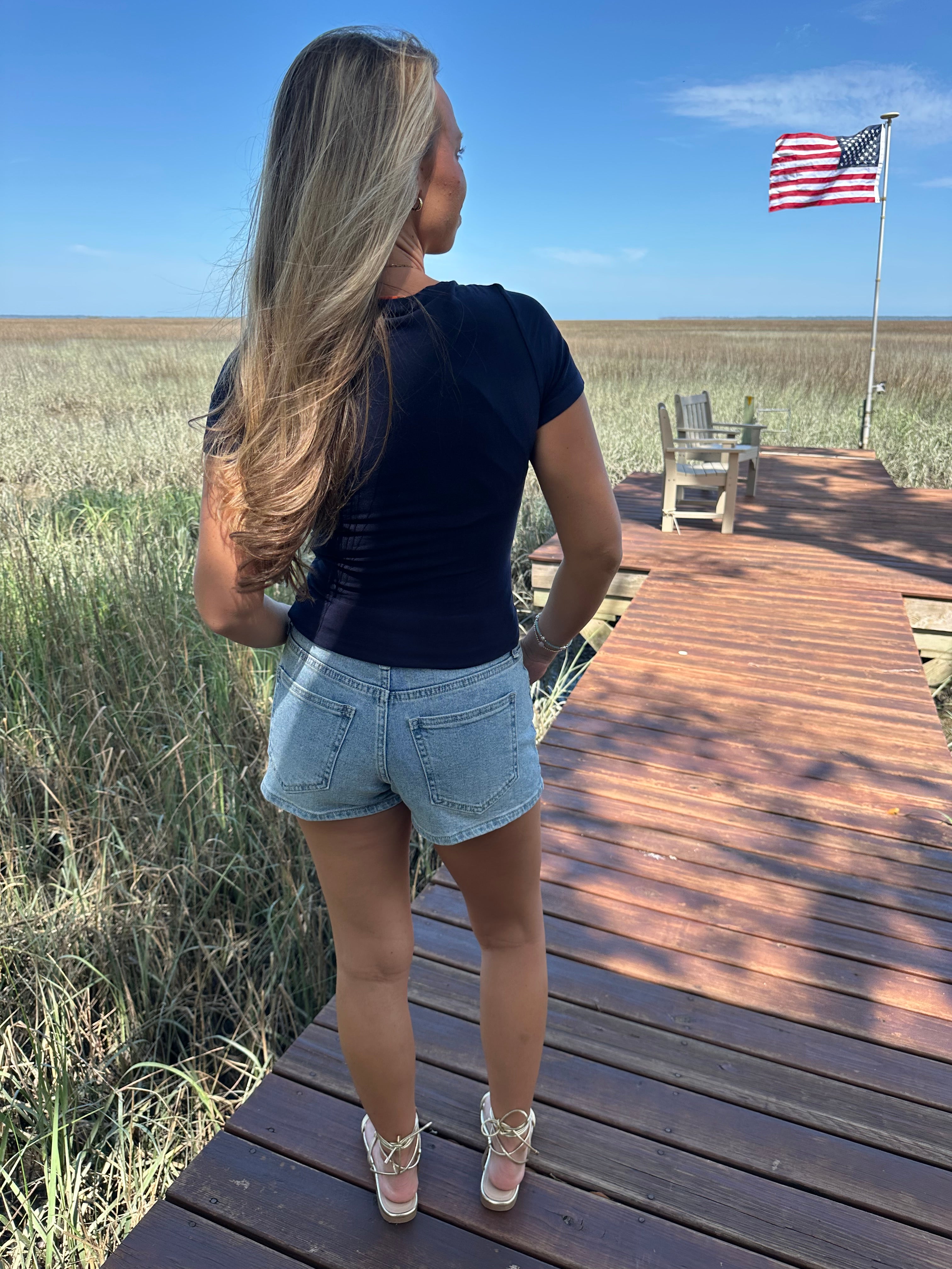 Coastline Classic Tee Navy