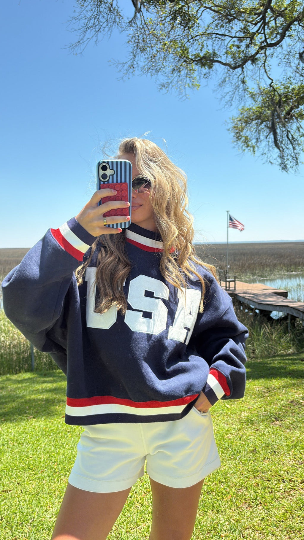 USA Navy Mock neck