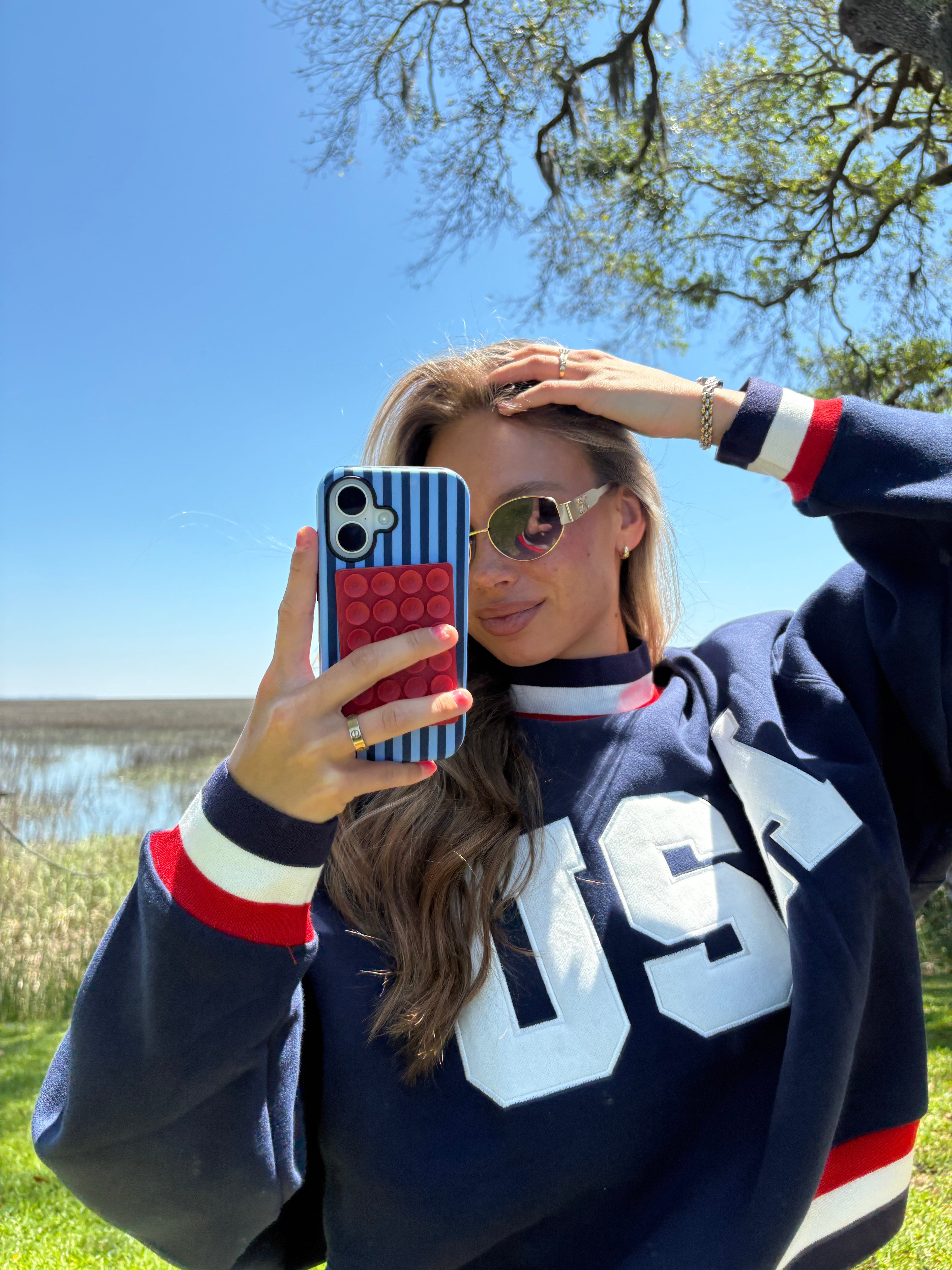 USA Navy Mock neck