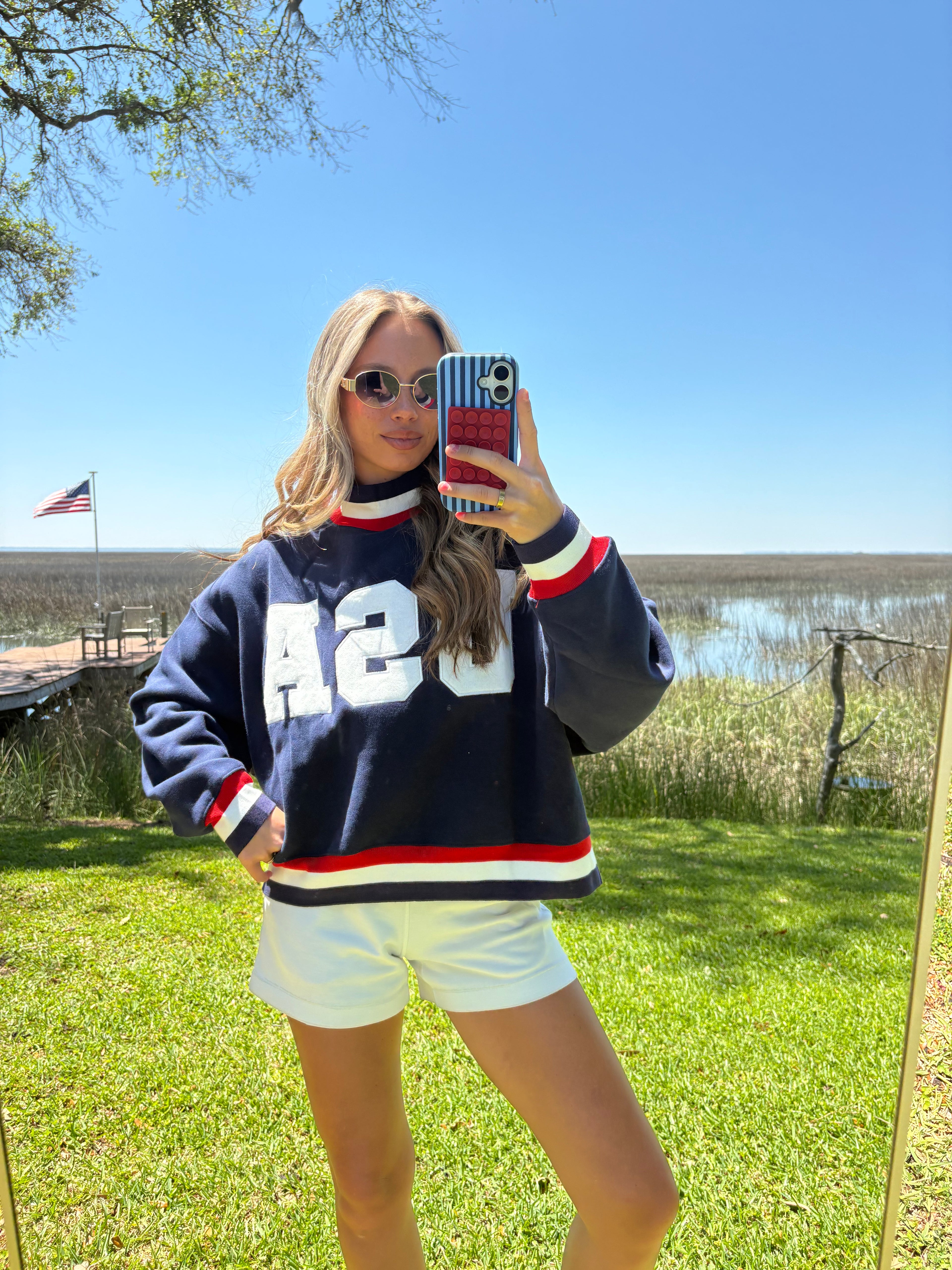 USA Navy Mock neck