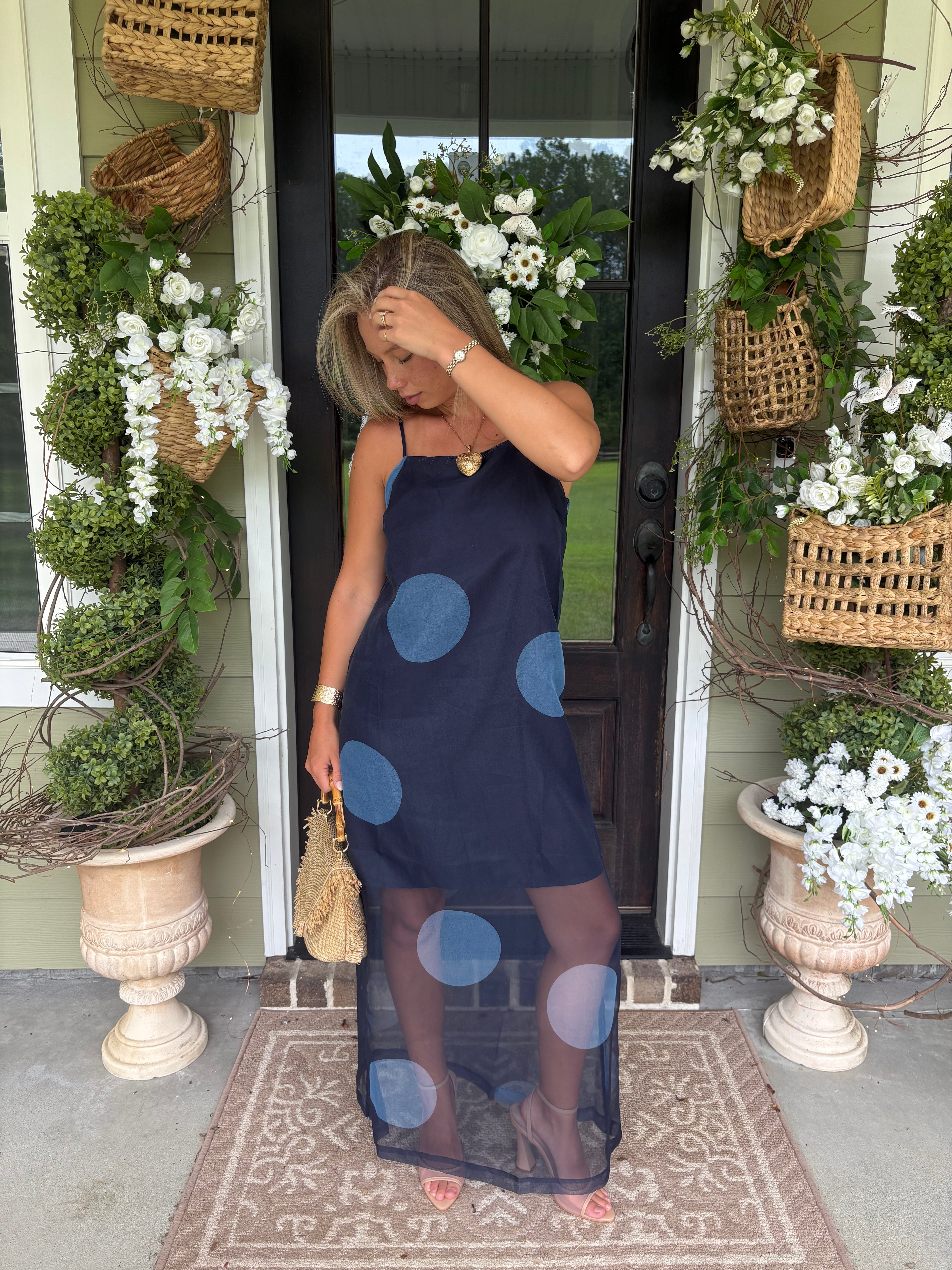 Portside Polka Dot Dress