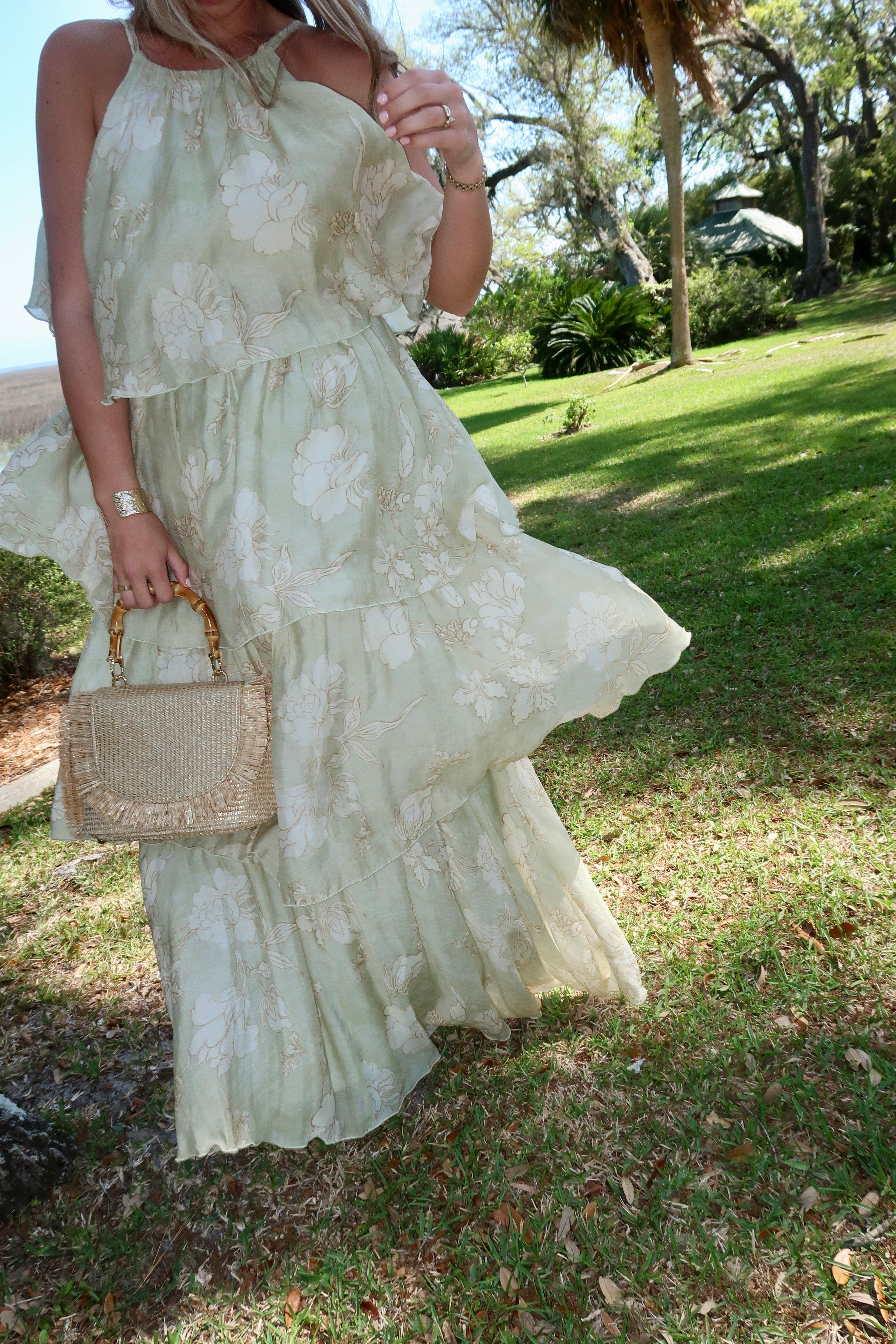 Magnolia Tiered Maxi