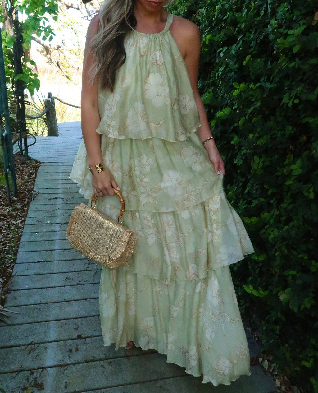 Magnolia Tiered Maxi