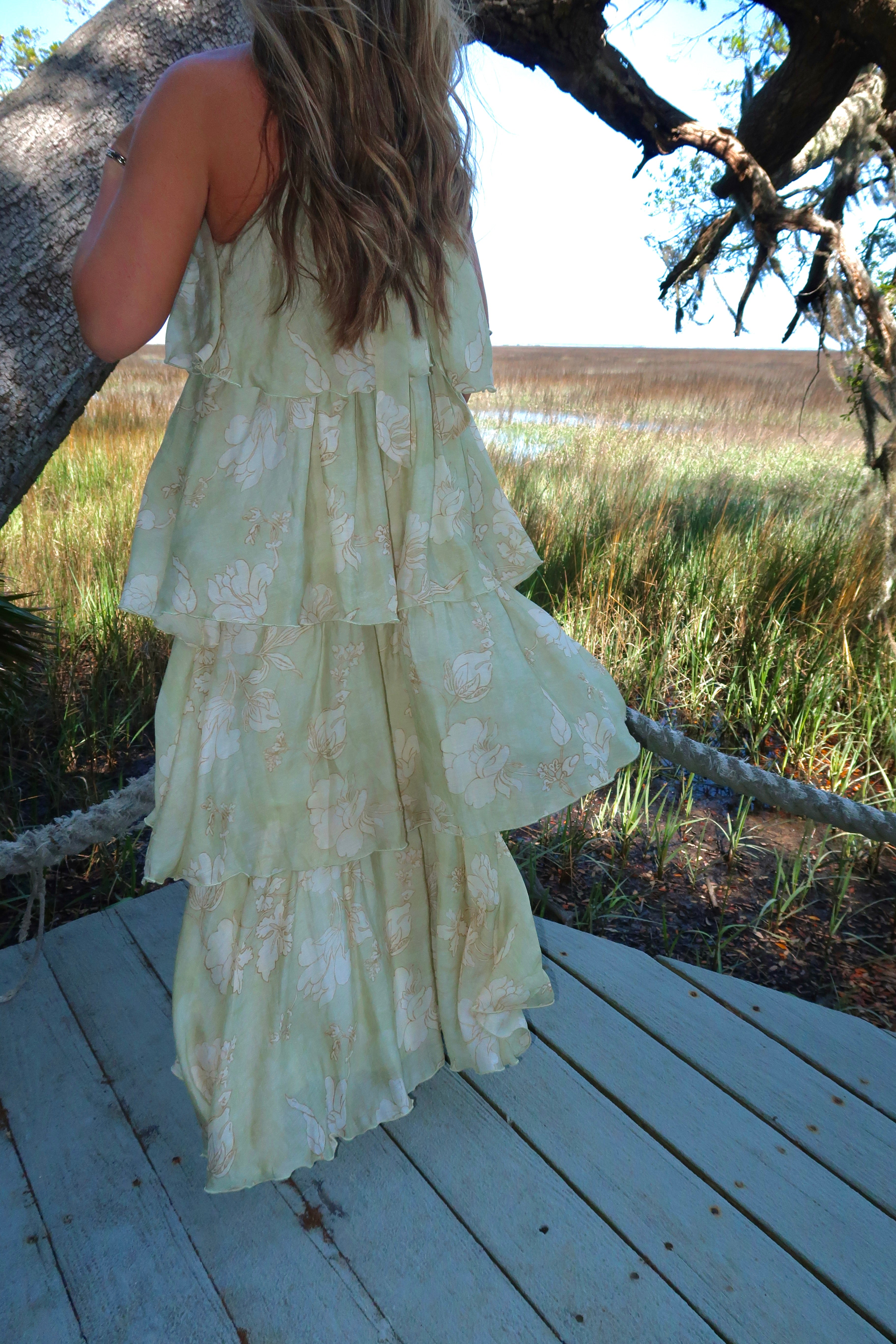 Magnolia Tiered Maxi