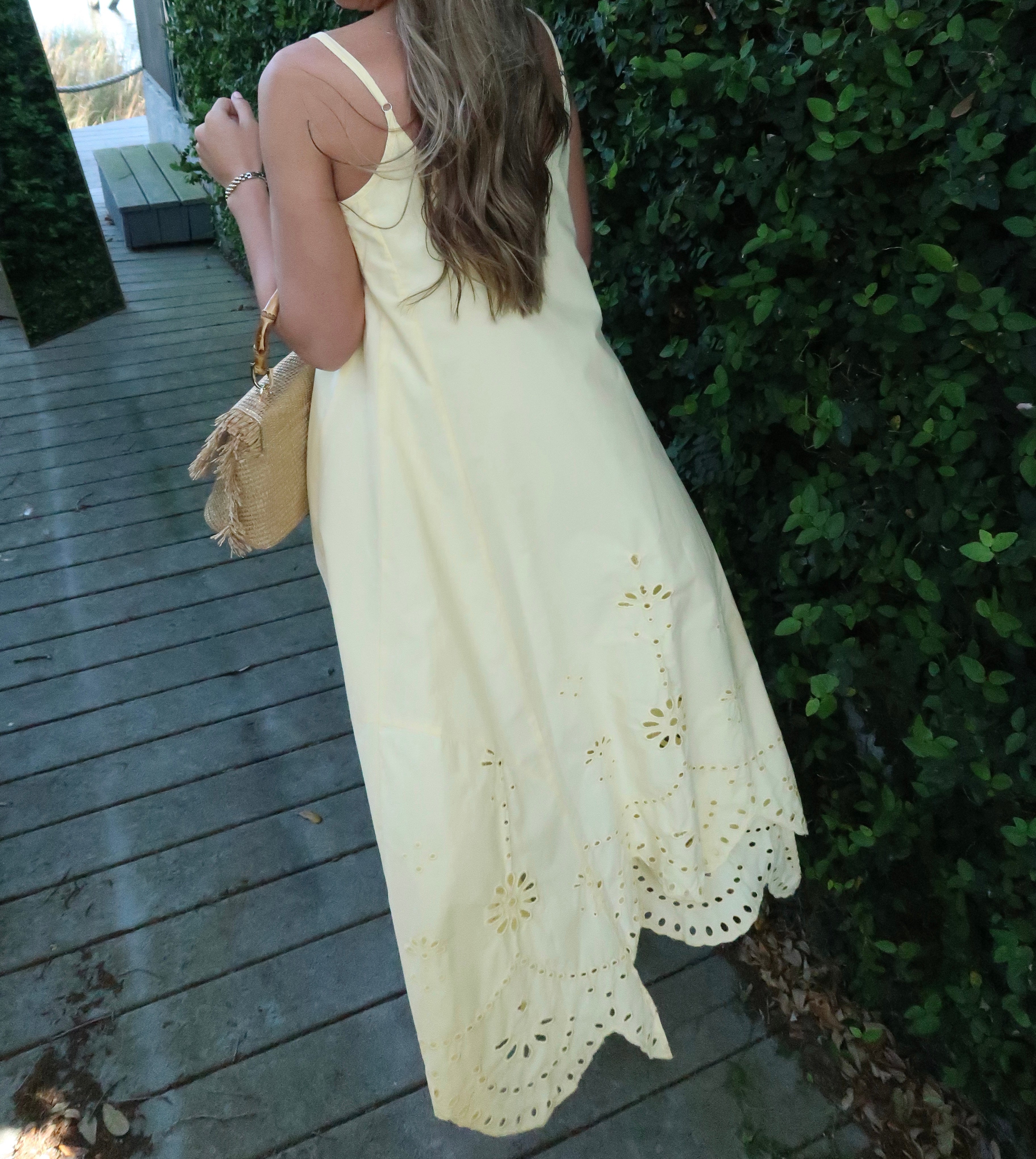 Daisy Eyelet Midi