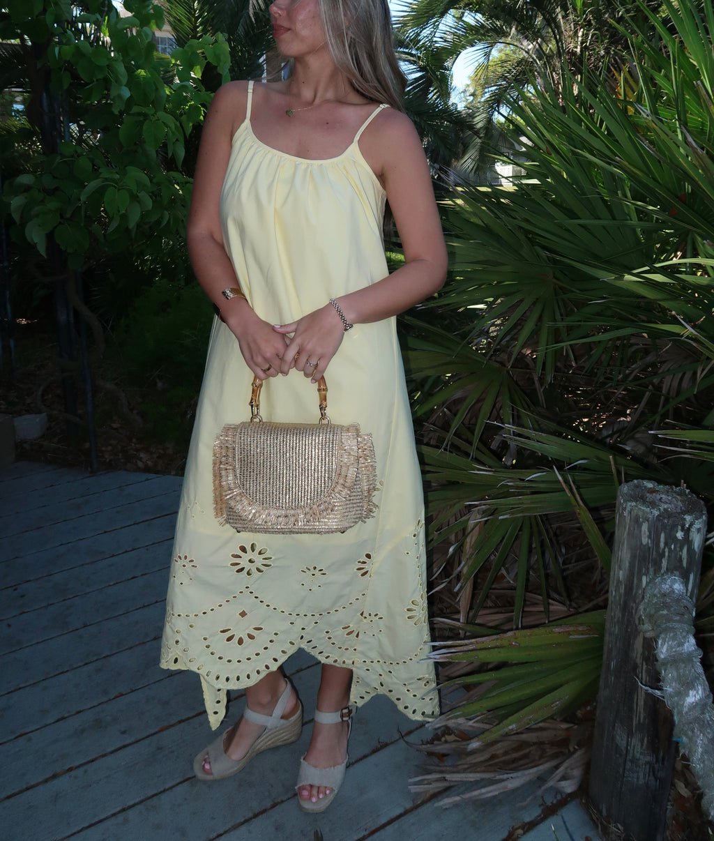 Daisy Eyelet Midi