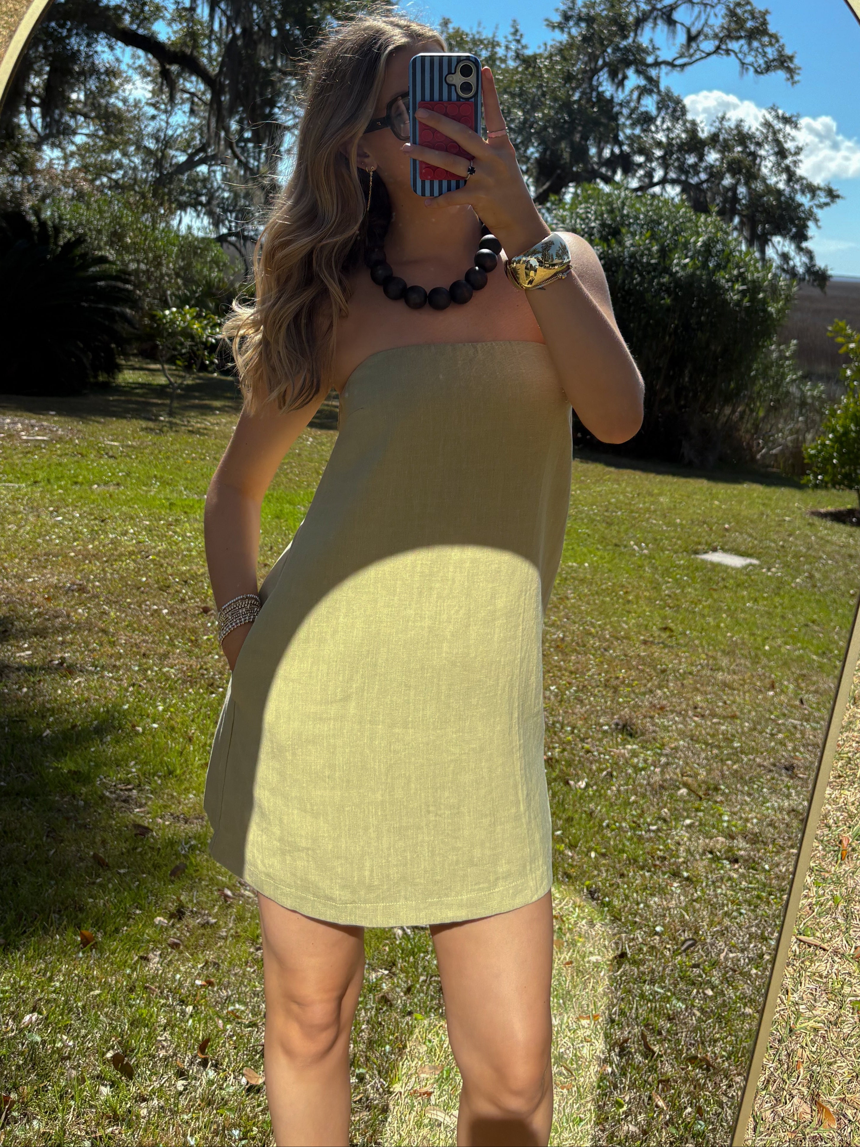 Matcha Mini Dress