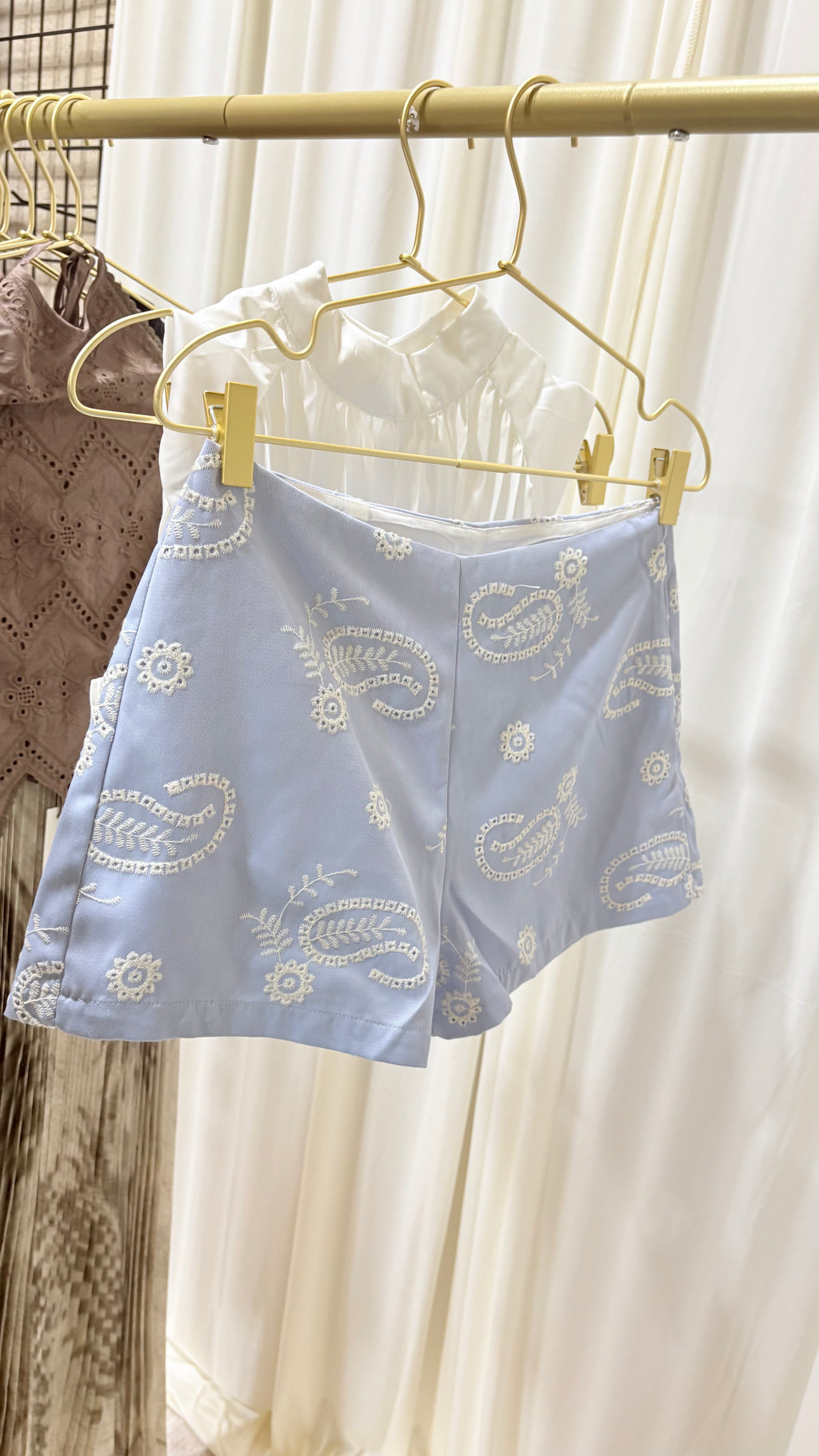 Paisley shorts